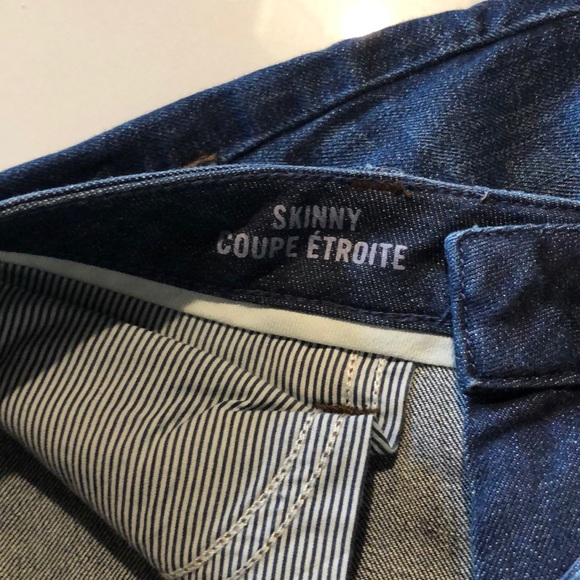 Banana republic skinny dark wash jeans - Picture 3 of 4